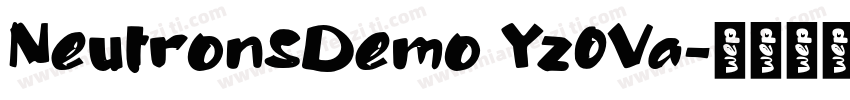 NeutronsDemo Yz0Va字体转换